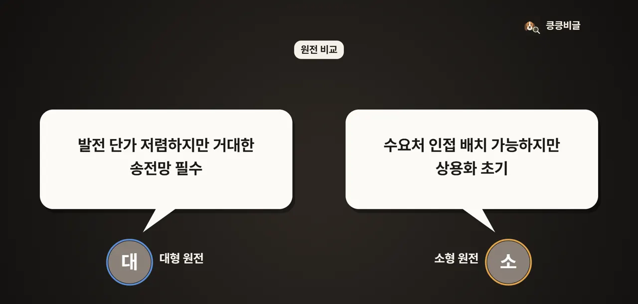 대형 원전과 소형 원전의 차이