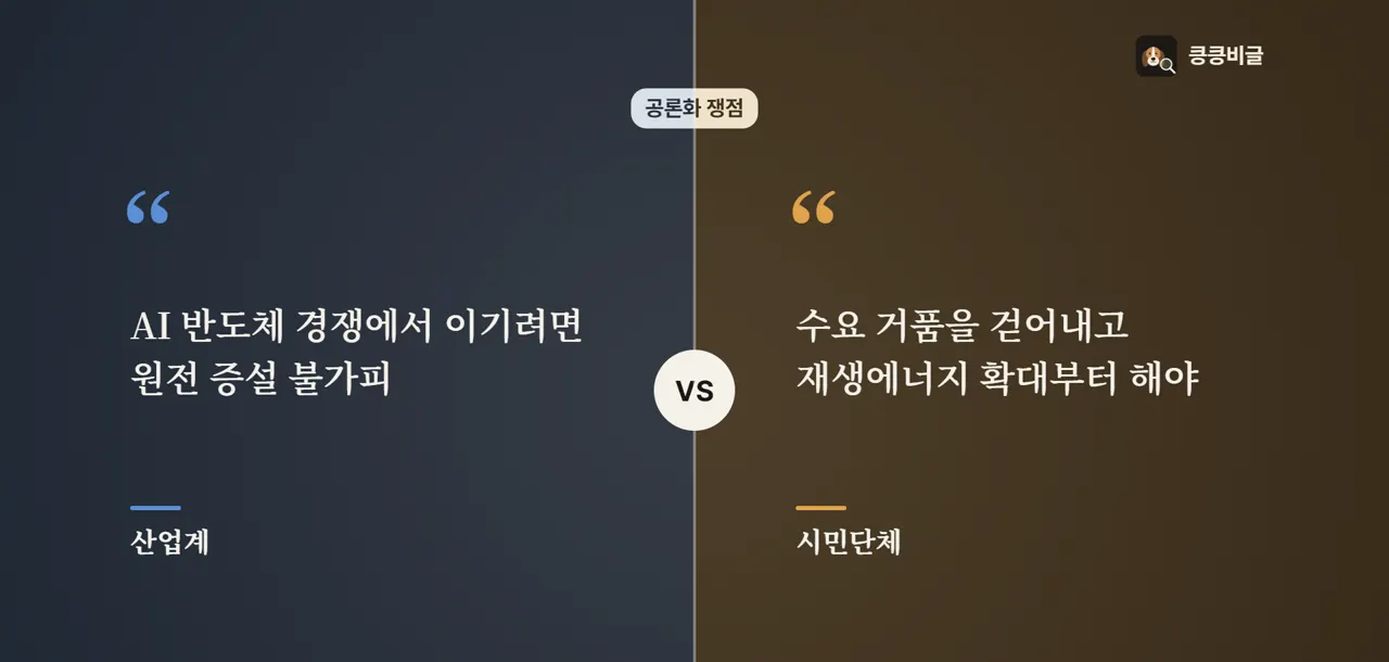 산업계 전력난 vs 시민단체 수요 관리